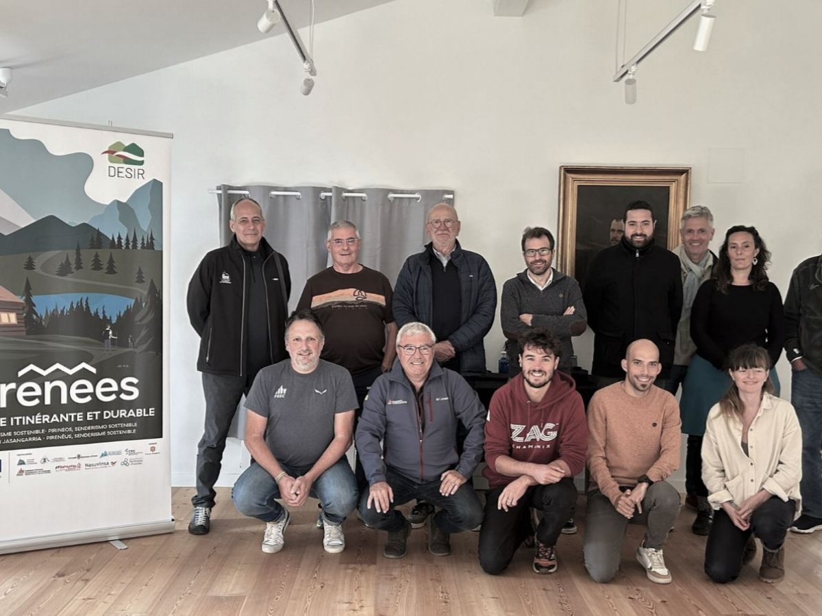 Miembros participantes en la reunión del proyecto DESIR